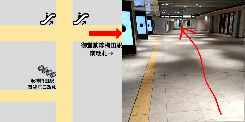 右に曲がったらしばらくまっすぐ進んで行きます。